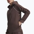 Дамски анцуг Under Armour Rival Tricot Tracksuit HD peppercorn/white 3