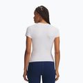 Дамска тренировъчна тениска Under Armour Motion Fitted SS white/halo gray 2
