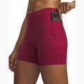 Дамски тренировъчни шорти Under Armour Motion Middy claret/ox blood 4