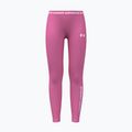 Детски клин Under Armour HeatGear Branded Leggings pink frenzy/white