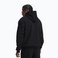 Мъжки суитшърт Under Armour Icon Heavyweight Terry Hoodie ultimate black/ultimate black 2