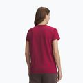Дамска тениска Under Armour Rival Core claret/white 2