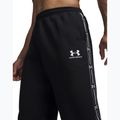 Мъжки панталони за бягане Under Armour Icon Fleece Taped Jogger ultimate black/white 4