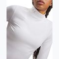 Дамска блуза с дълъг ръкав за  тренировка Under Armour ColdGear Mock LS white/halo gray 3