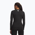 Дамска блуза с дълъг ръкав за  тренировка Under Armour ColdGear Crew ultimate black/white 2