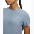 Дамска тренировъчна тениска Under Armour Vanish Elite SS blue wind/metallic silver 3