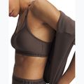 Спортен сутиен  Under Armour Crossback Low peppercorn/kona brown 3
