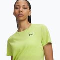 Дамска тренировъчна тениска Under Armour Tech Twist green citrine/arden green 3