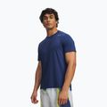 Мъжка тениска за бягане Under Armour Velociti Pro SS blackout navy/reflective