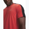 Мъжка тениска за бягане Under Armour Velociti Reflect heritage red/black/reflective 3