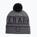 Мъжка зимна шапка Under Armour Halftime Pom Beanie castlerock/black/black