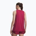 Дамска тренировъчна тениска Under Armour Tech Tank Solid claret/ox blood 2