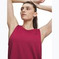 Дамска тренировъчна тениска Under Armour Tech Tank Solid claret/ox blood 3