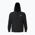 Мъжки суитшърт Under Armour Flex Fleece Hoodie ultimate black/white