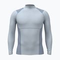 Мъжка блуза с дълъг ръкав за  тренировка Under Armour Coldgear Elite Comp Mock blue fog/blue wind/reflective