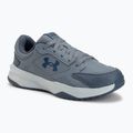 Мъжки обувки за тренировка Under Armour Edge Leather gravel/blue fog/blackout navy