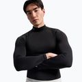Мъжка блуза с дълъг ръкав за  тренировка Under Armour Coldgear Elite Comp Mock ultimate black/ultimate black/reflective