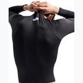 Мъжка блуза с дълъг ръкав за  тренировка Under Armour Coldgear Elite Comp Mock ultimate black/ultimate black/reflective 5