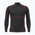 Мъжка блуза с дълъг ръкав за  тренировка Under Armour Coldgear Elite Comp Mock ultimate black/red/reflective
