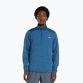 Мъжка блуза с дълъг ръкав за бягане New Balance Athletics Heat Grid 1/2 Zip dark shoreline