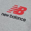 Детска тениска New Balance Jersey Stacked Logo Tee athletic grey heather 8