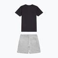 Детски комплект New Balance Stacked Logo Tee & FT Short nb caviar 9