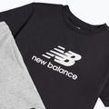 Детски комплект New Balance Stacked Logo Tee & FT Short nb caviar 10