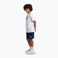 Детски комплект New Balance Stacked Logo Tee & FT Short nb bright white 3