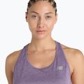 Дамска тениска New Balance Athletics Tank candied violet heather 4