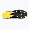 Детски футболни обувки New Balance Tekela Team V5 black 100/punch yellow/fire cracker 4