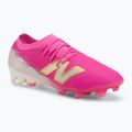 Футболни обувки New Balance Furon Elite V8 SG pink heat/sea salt/gold metallic