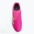 Футболни обувки New Balance Furon Elite V8 SG pink heat/sea salt/gold metallic 5