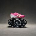 Футболни обувки New Balance Furon Elite V8 SG pink heat/sea salt/gold metallic 8