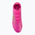 Футболни обувки New Balance Tekela Team Low V5 FG pink heat/metallic gold/pink satin 5