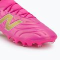 Футболни обувки New Balance Tekela Team Low V5 FG pink heat/metallic gold/pink satin 7