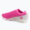 Футболни обувки New Balance Furon Team V8 FG pink heat/sea salt/gold metallic 3