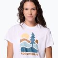 Дамска тениска за трекинг Columbia Ruby Springs Graphic Fitted white/get hiked 5