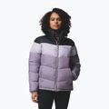 Дамско ватирано яке Columbia Puffect II Colorblock shale purple/lavender pearl/black