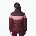Дамско ватирано яке Columbia Puffect II Colorblock rich wine/eraser pink/moonvista 3