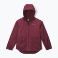 Детско яке за дъжд Columbia Rainy Trails II Fleece rich wine