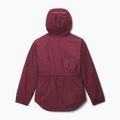 Детско яке за дъжд Columbia Rainy Trails II Fleece rich wine 2