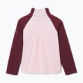 Детски суитшърт от полар Columbia Glacial Fleece satin pink/rich wine 2