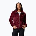 Дамски суитшърт Columbia Fire Side II Sherpa Full Zip rich wine