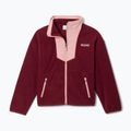 Детски поларен суитшърт Columbia Sequoia Grove Full Zip Fleece rich wine/eraser pink