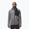 Мъжки суитшърт Columbia Triple Canyon Grid Fleece Hooded Full Zip II city grey/black