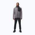 Мъжки суитшърт Columbia Triple Canyon Grid Fleece Hooded Full Zip II city grey/black 2