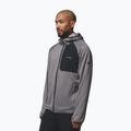Мъжки суитшърт Columbia Triple Canyon Grid Fleece Hooded Full Zip II city grey/black 4