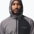 Мъжки суитшърт Columbia Triple Canyon Grid Fleece Hooded Full Zip II city grey/black 6