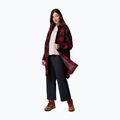 Дамска риза Columbia Wildbest Venture Long Fleece Coat mountain red blurred ombre 2