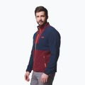 Мъжки суитшърт Columbia Sequoia Grove FZ Fleece rich wine/collegiate navy 4